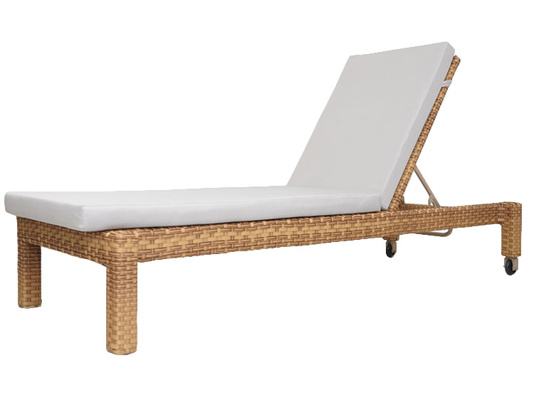 Garden Lounger / Natural (New)